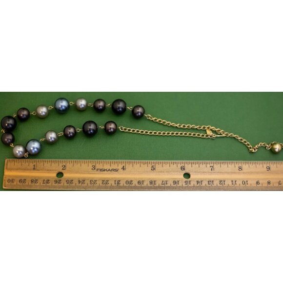 16 inch, Vintage Multi Tone Ball Beads Choker Necklace by Sarah Coventry - K34 - Picture 3 of 3